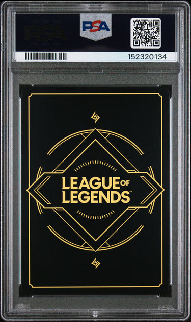 2025 RIFTBOUND: LEAGUE OF LEGENDS OGN-ORIGINS #306 LEONA OVERNUMBER PSA 10