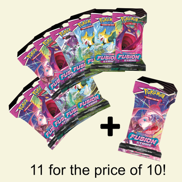 [Special Deal] 11 Fusion Strike Sleeved Pack Deal